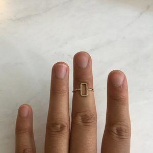 Gold Midi Stack Ring